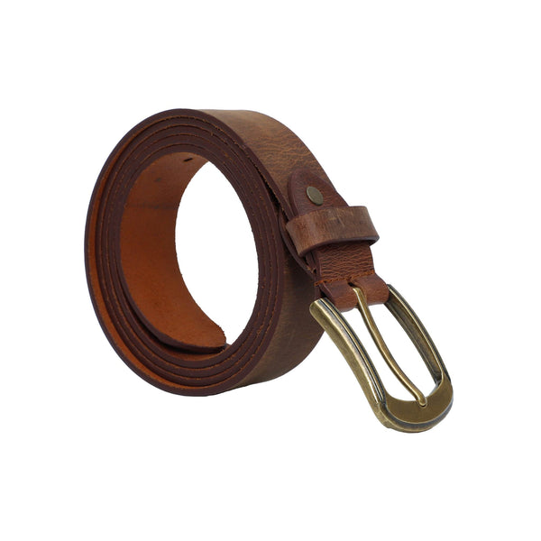 UP-Brown Crazy Horse Belt