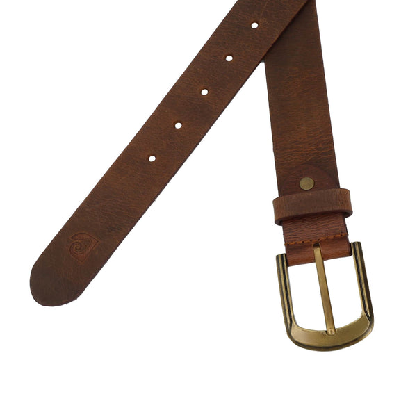 UP-Brown Crazy Horse Belt