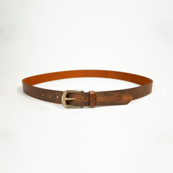 UP-Brown Crazy Horse Belt