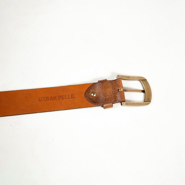 UP-Brown Crazy Horse Belt