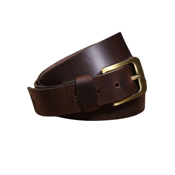 Rustic Charm Crazy Horse Leather Belt